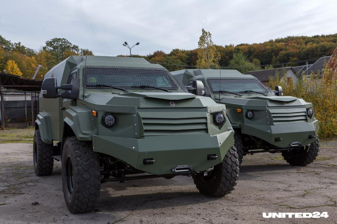 Two more armored evacuation vehicles will go to the front